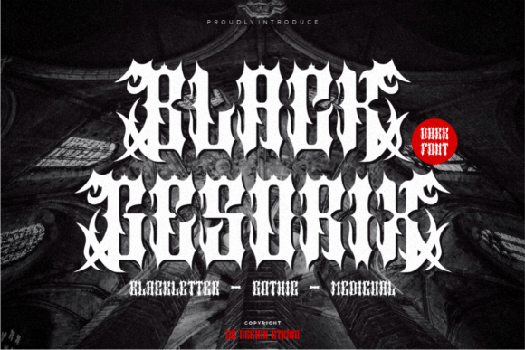 Black Gesorix: The Fierce Blackletter for Bold Design