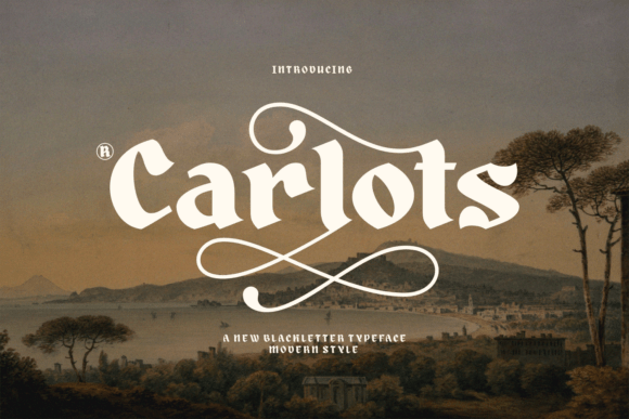 Carlots: The Modern Blackletter for Bold Branding