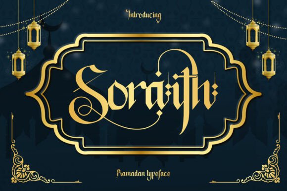 Discovering Soraith Regular: Where Blackletter Meets Islamic Art