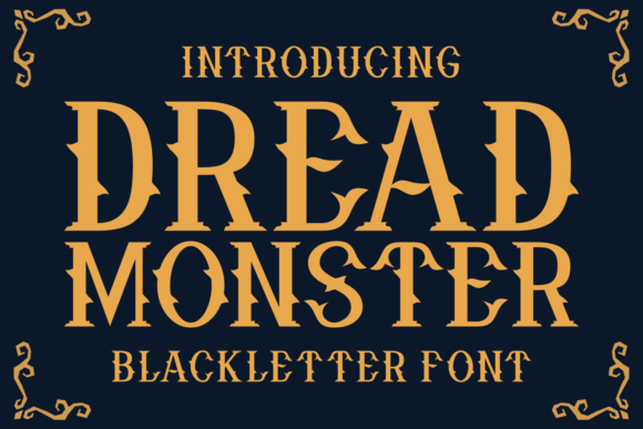 Dread Monster: Unleashing Gothic Power in Your Design