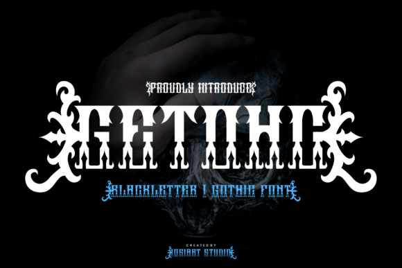 Getohc: A Blackletter Gothic Font with a Modern Edge