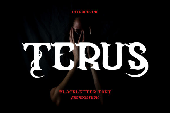 Terus: Crafting Bold Brand Identities with Blackletter
