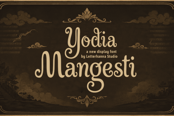 Yodia Mangesti: A Modern Blackletter Serif with Ancient Soul